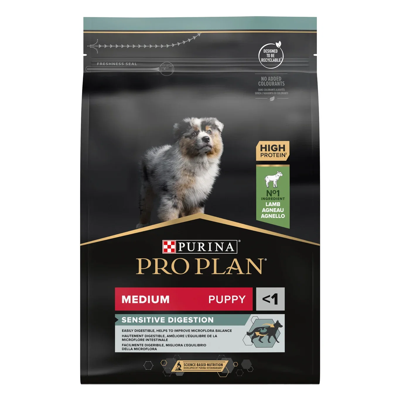 PRO PLAN Medium Puppy  - OPTIDIGEST Lamm 3kg