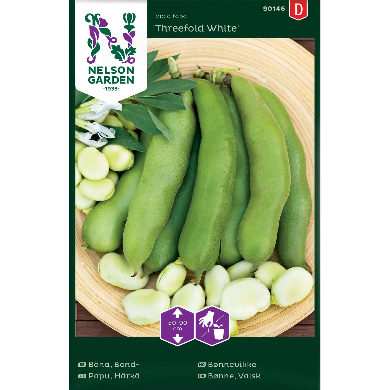 Böna, Bond-, Threefold White