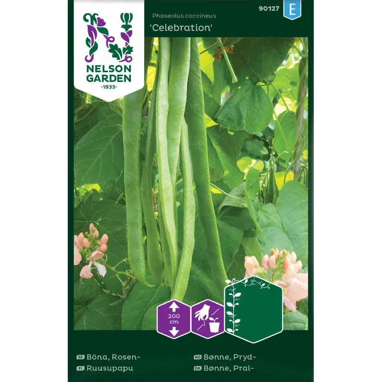 Böna, Blomster-, Celebration