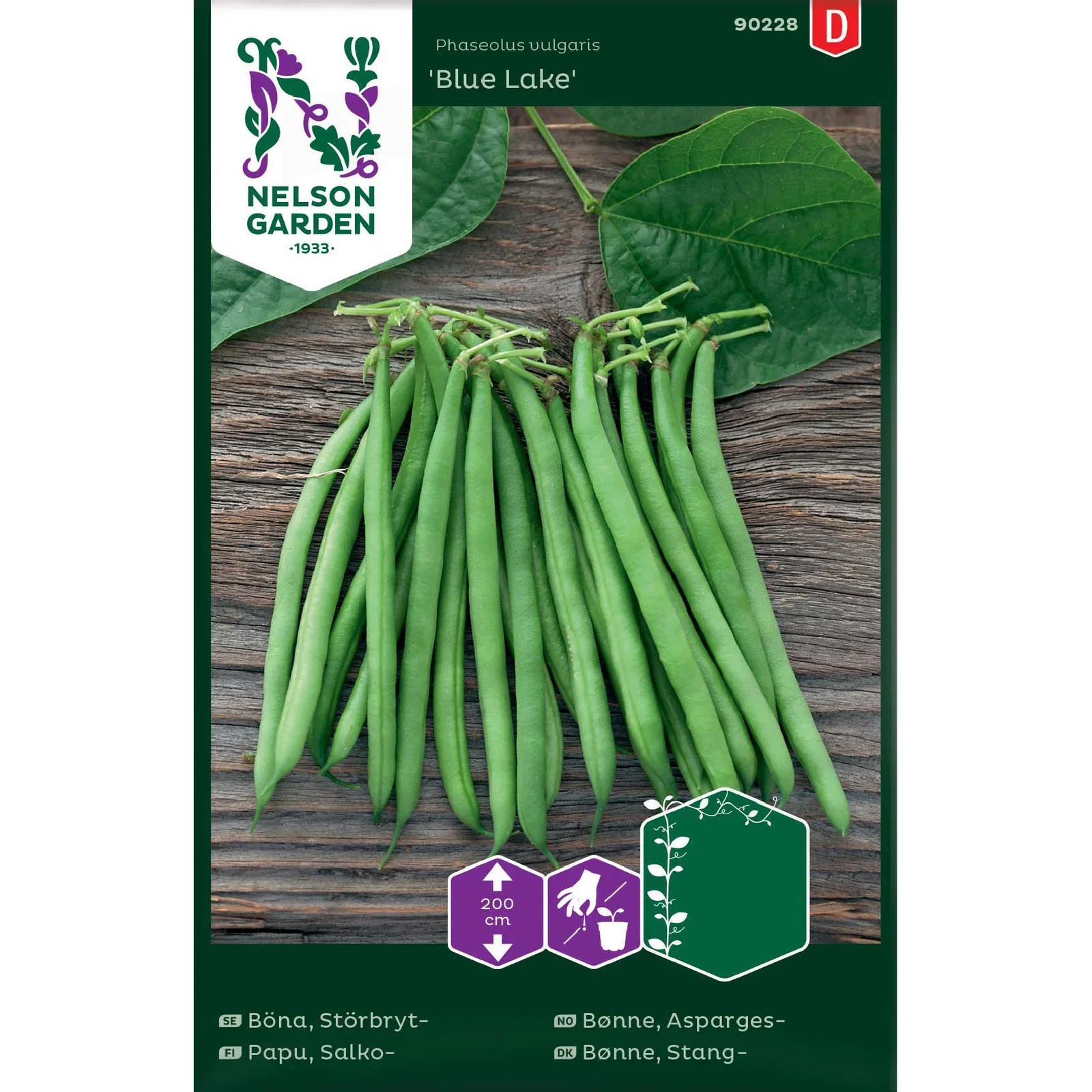 Böna, Störbryt-, Blue Lake