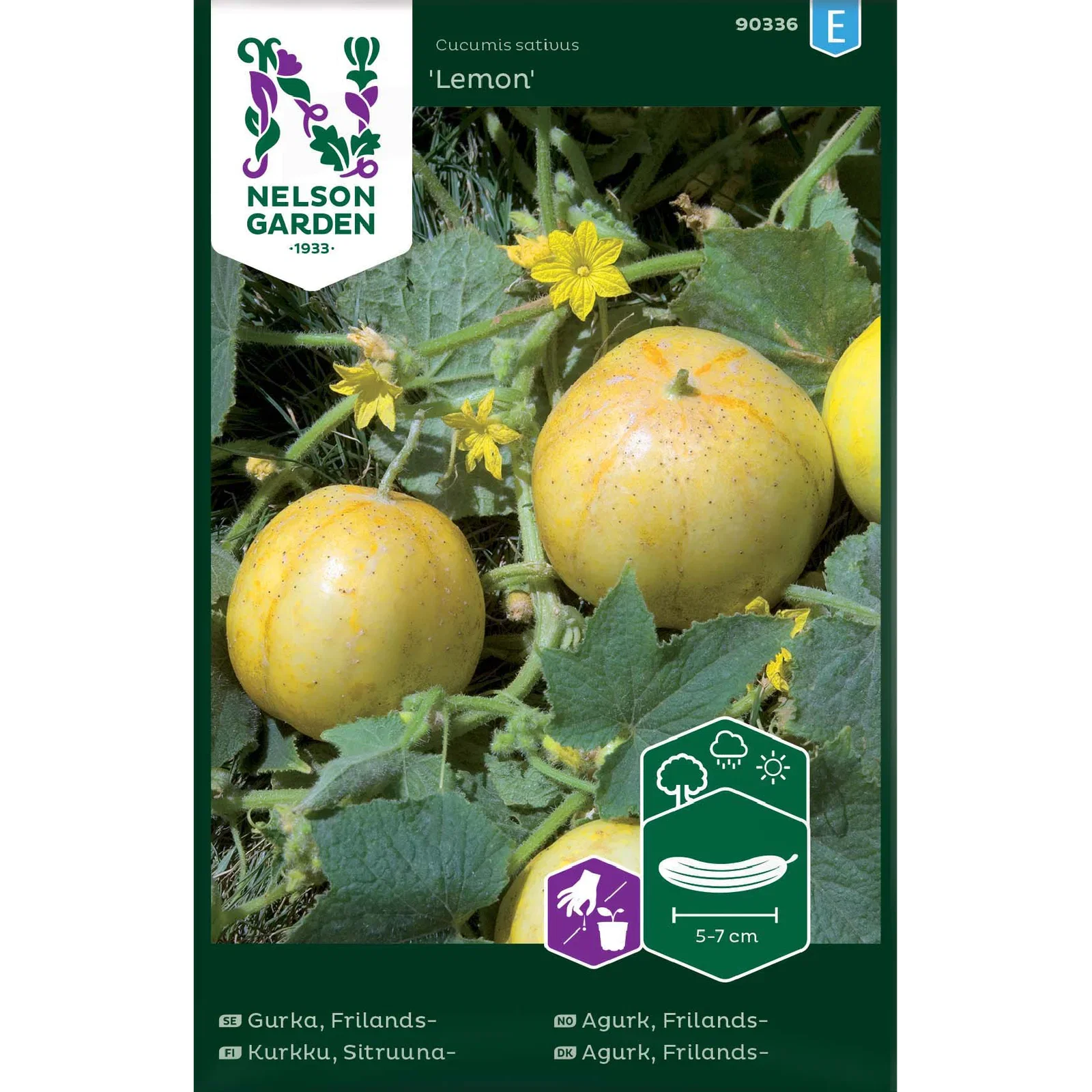 Gurka, Äppel-, Lemon