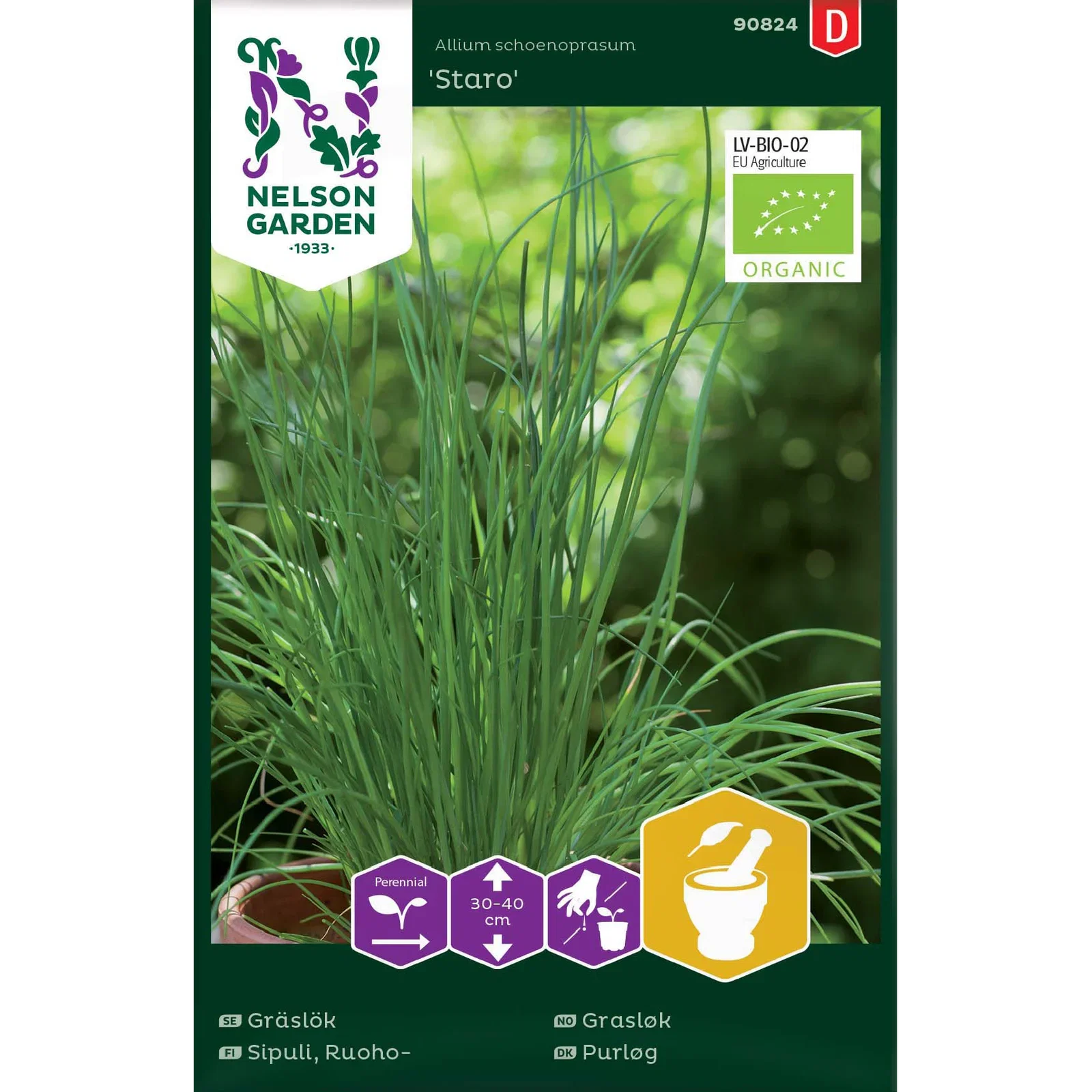 Gräslök, Vanlig, Staro, Organi