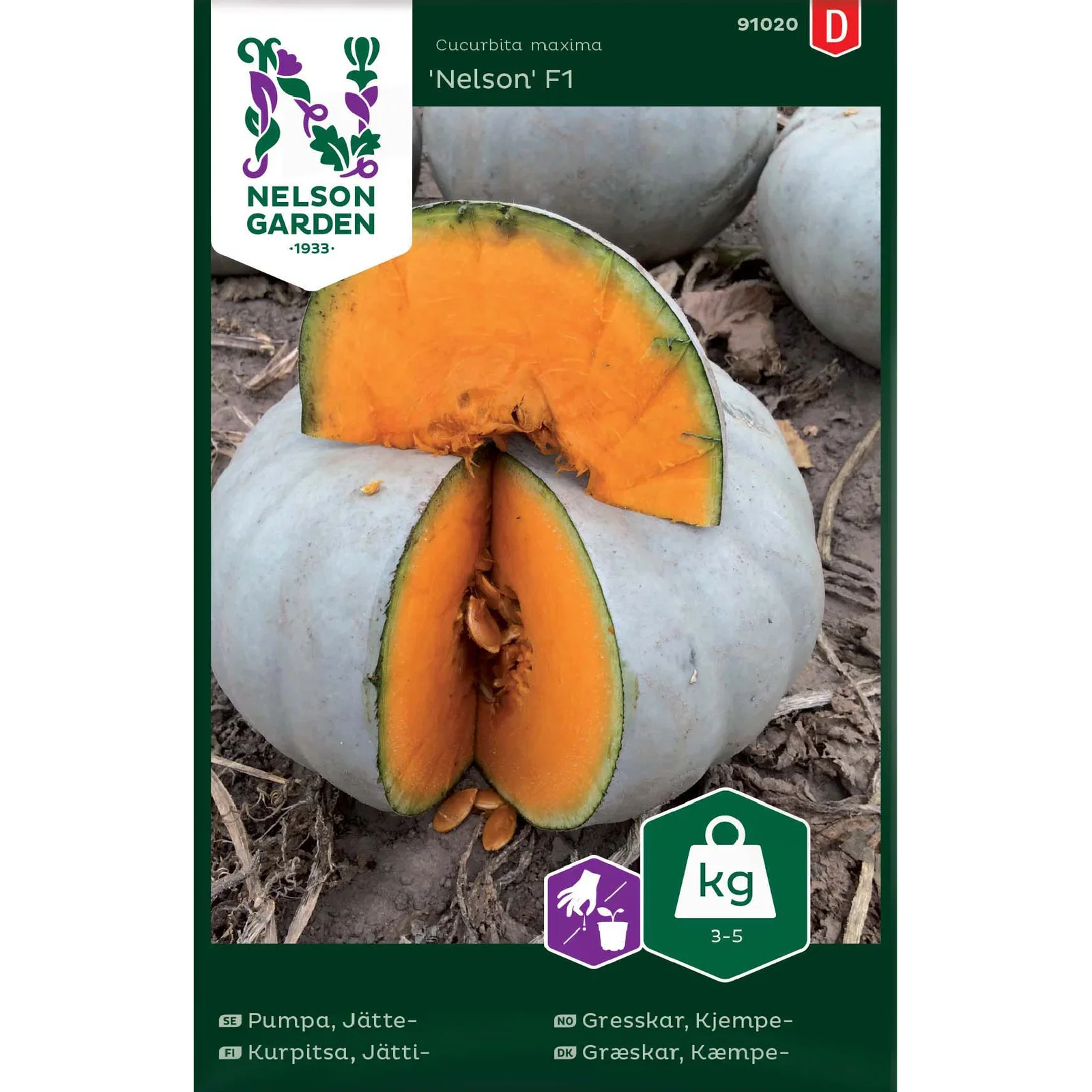 Kjempegresskar 'Nelson' F1