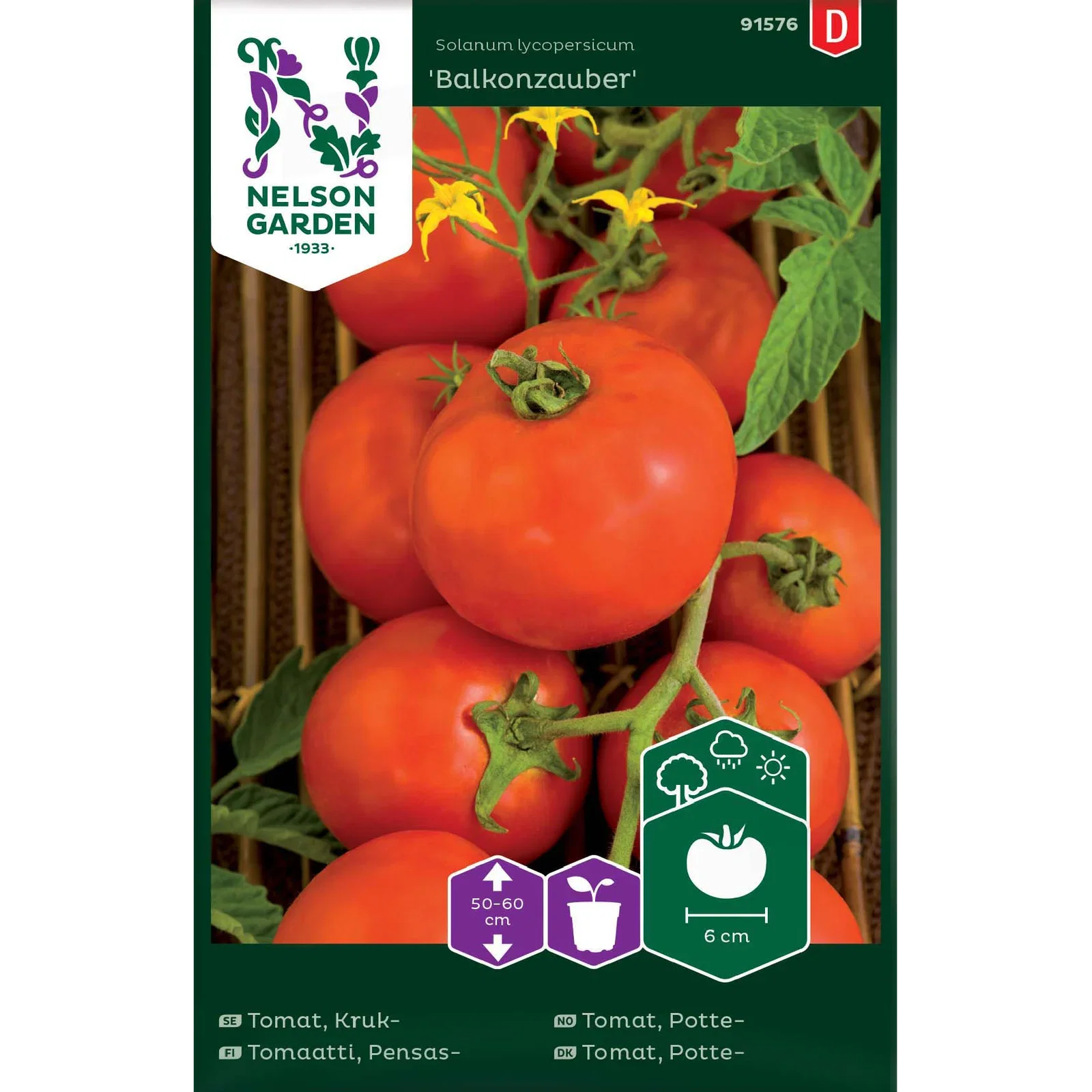 Tomat, Busk-, Balkonzauber