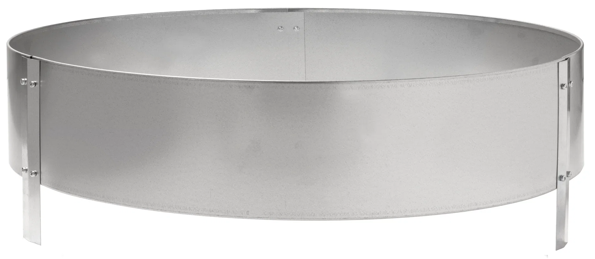 Planting box round Zink 95cm