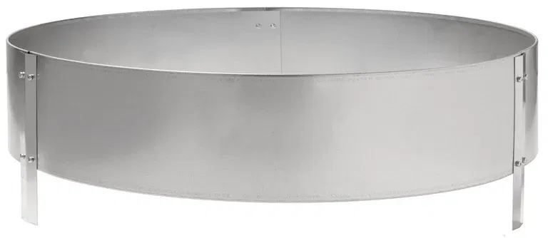 Planting box round Zink 95cm