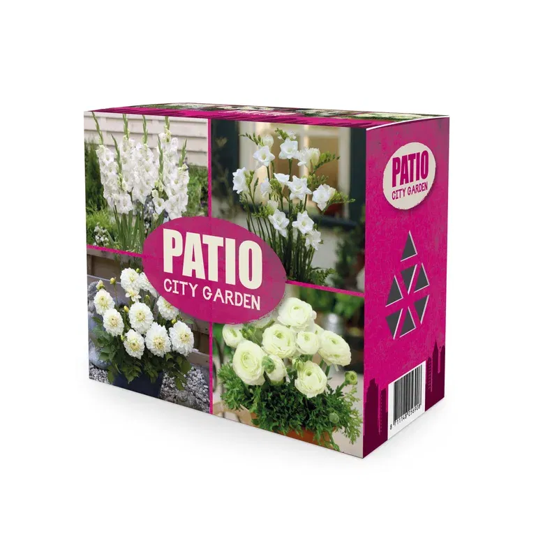 Patio City Garden White Mix