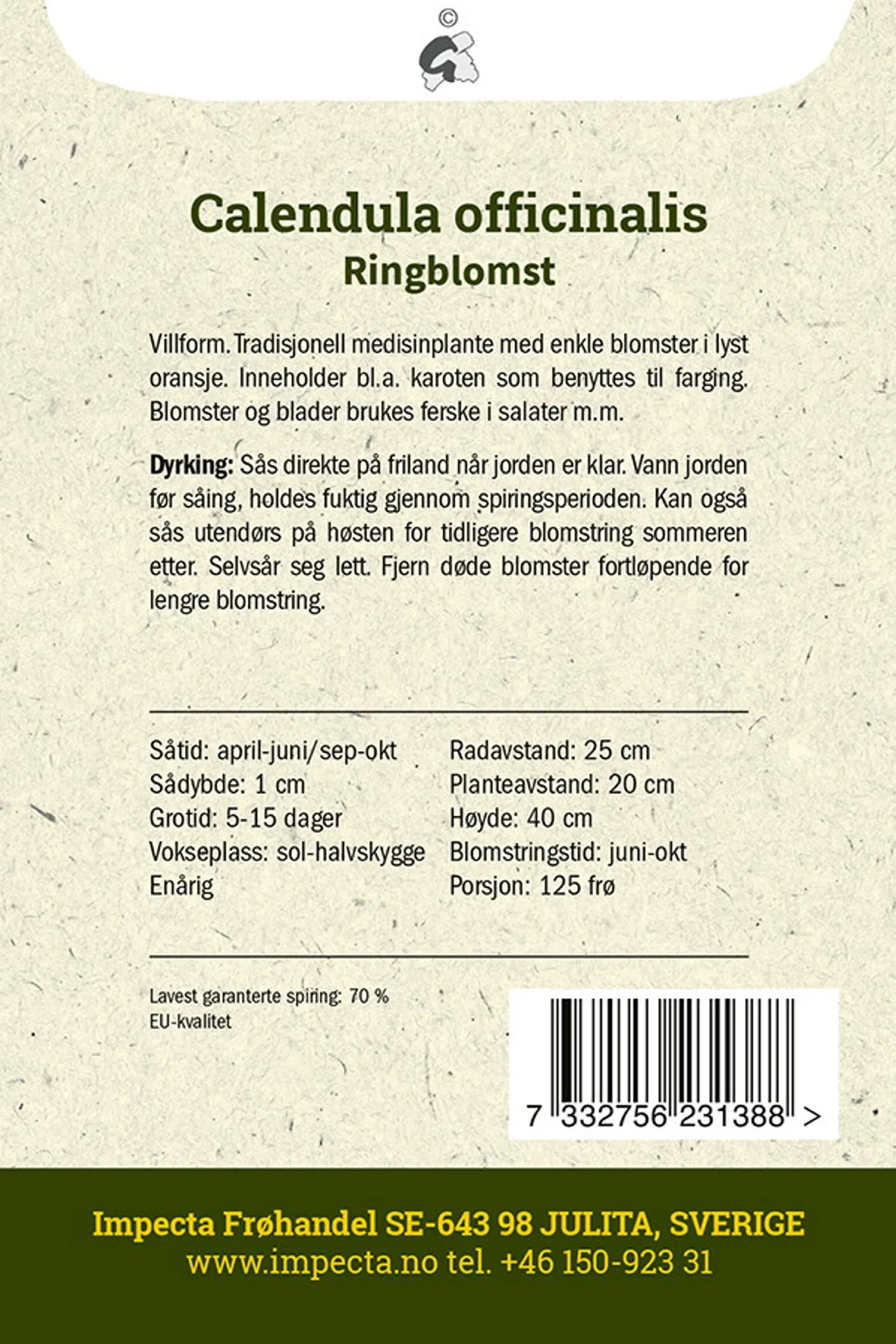 Ringblomst