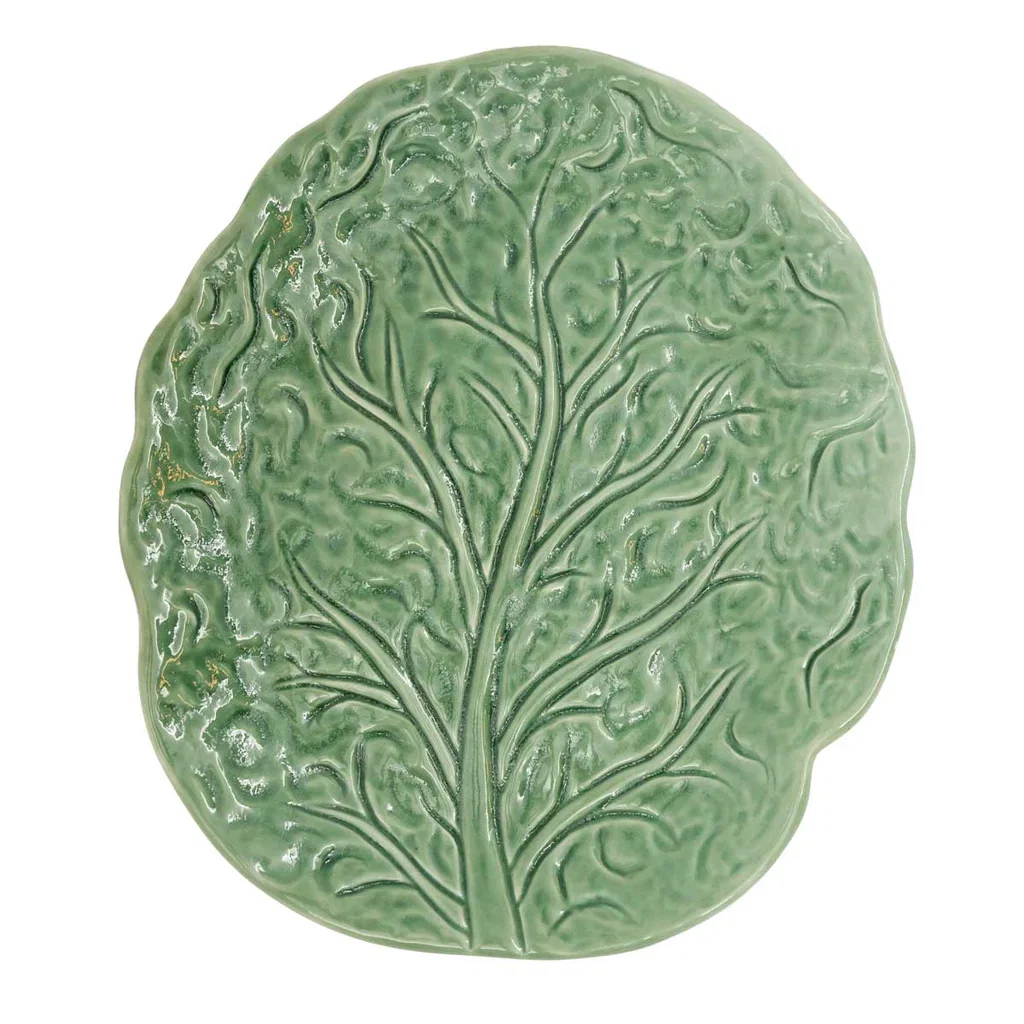 Verde plate 26x23 green