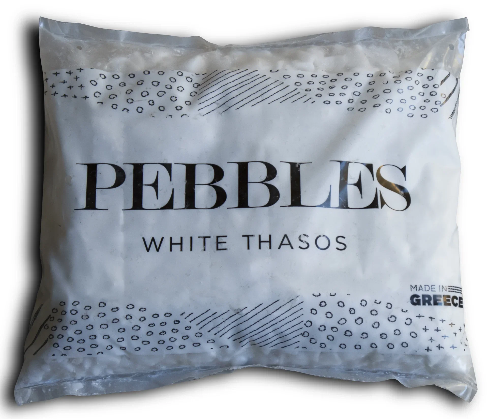 Stone pebbles Thasos S 1-3cm