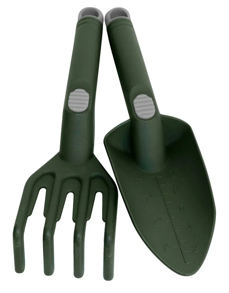 Garden tool set forest night