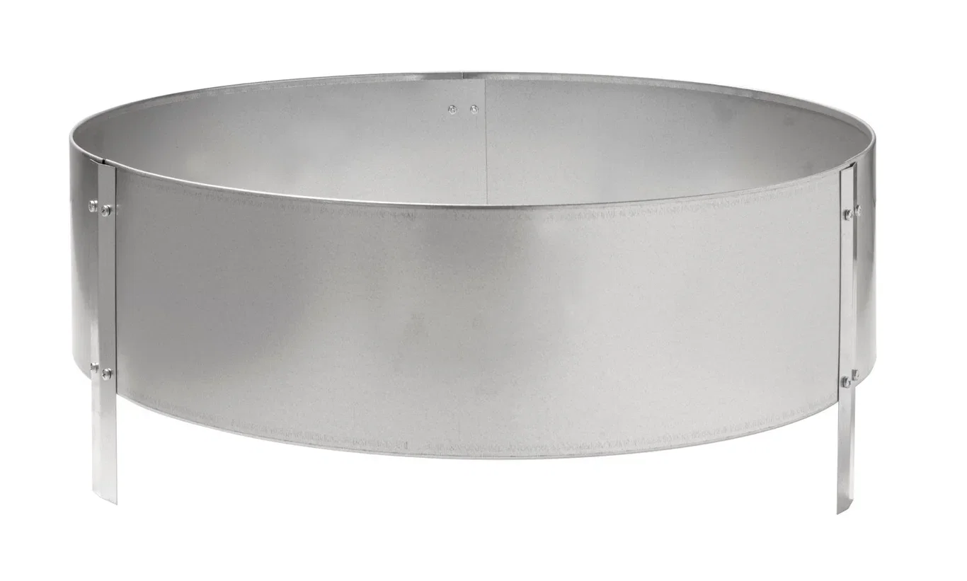 Planting Box Round Rust 95cm