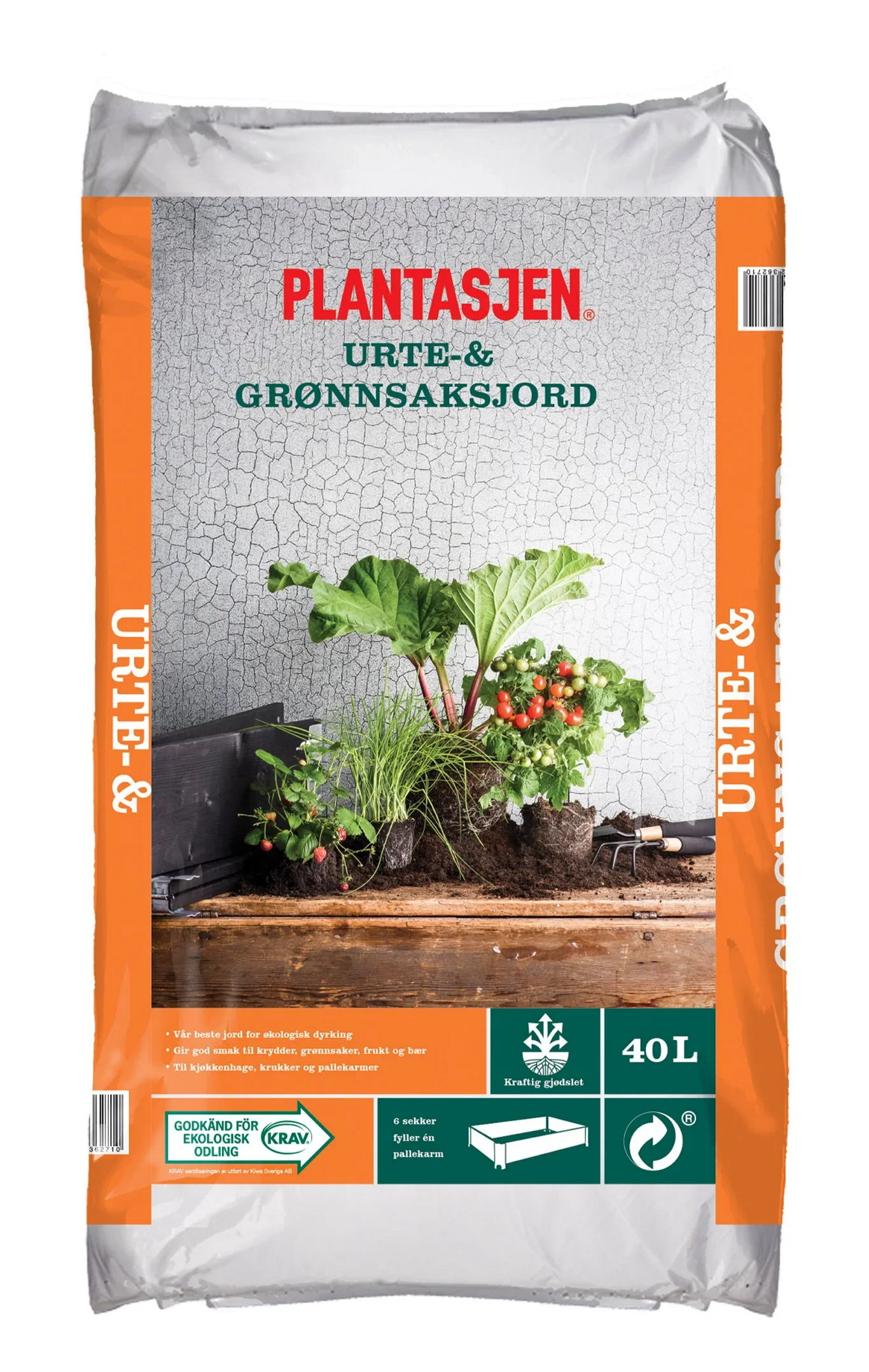 Vegetable & Herbs Soil 40L NO