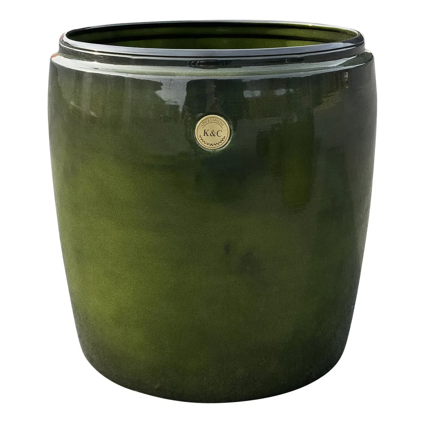 K&C metal pot D36 green