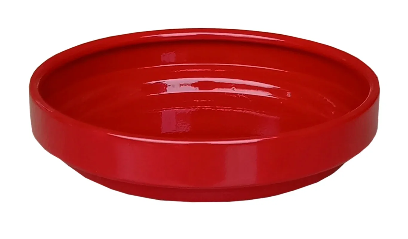 K&C saucer D12 red