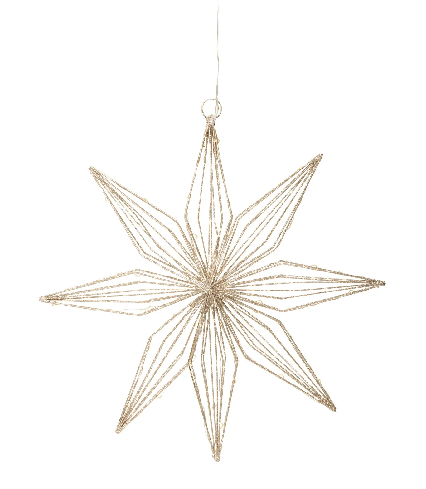 Adventstar Metal Champagne Gold 50cm