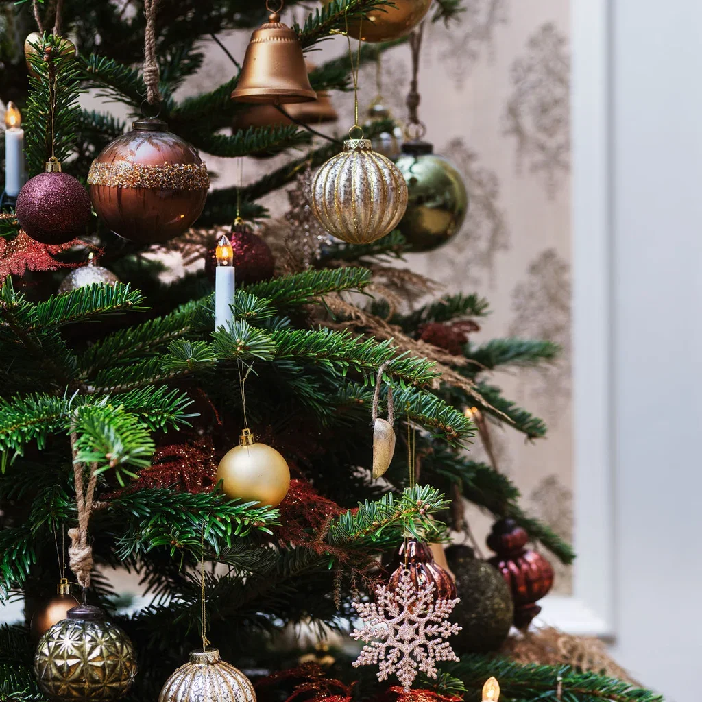 Juletrepynt Snøkrystall