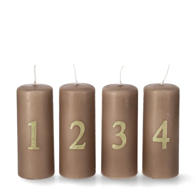 Pillar candle Advent