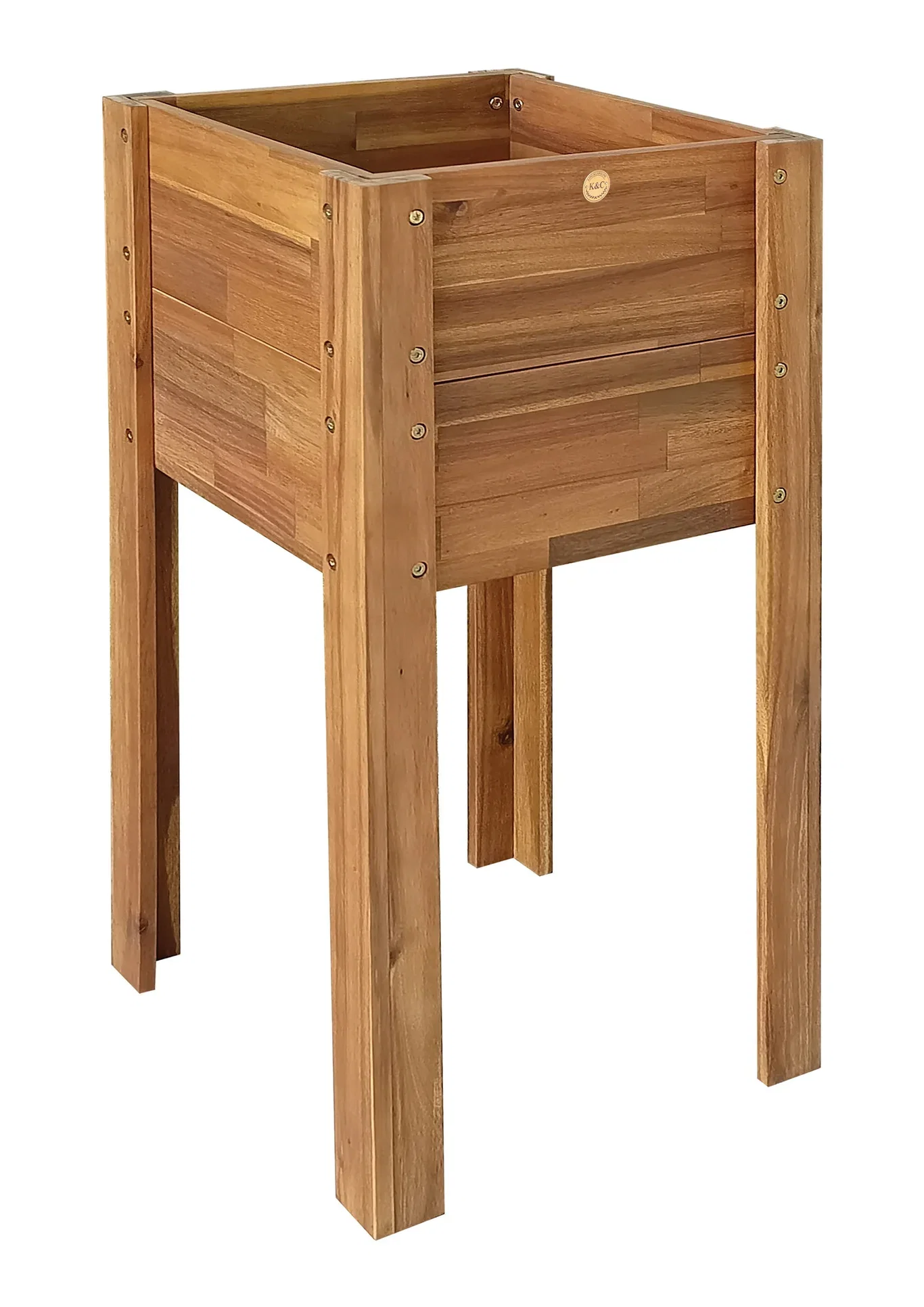 Kinsley Raised Planting Box Square 40*40*84 cm