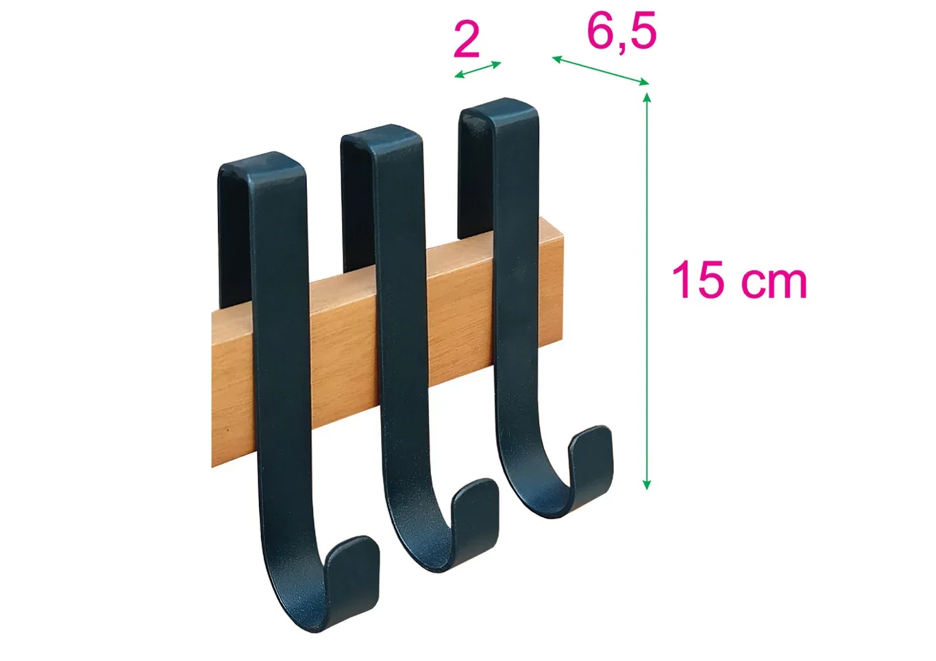 Kinsley Metal Hook set of 3 PCS