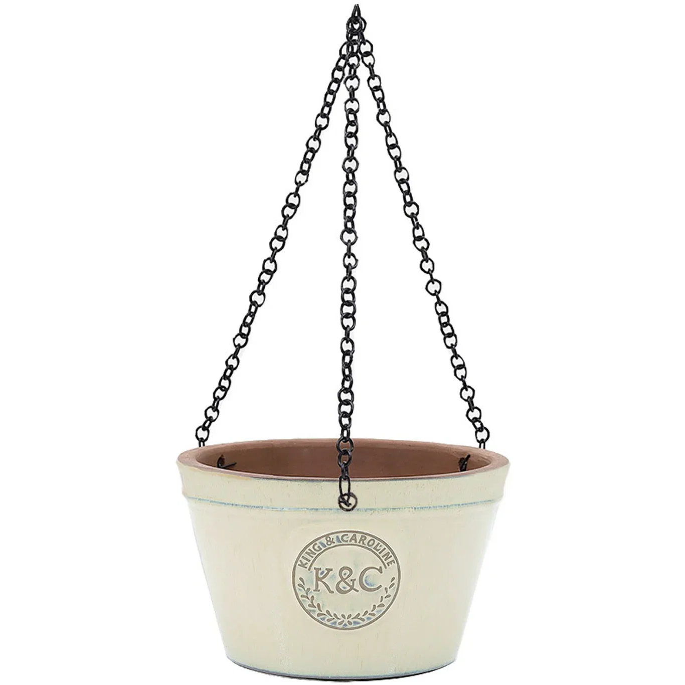 K&C ceramic hanging pot D27 sand