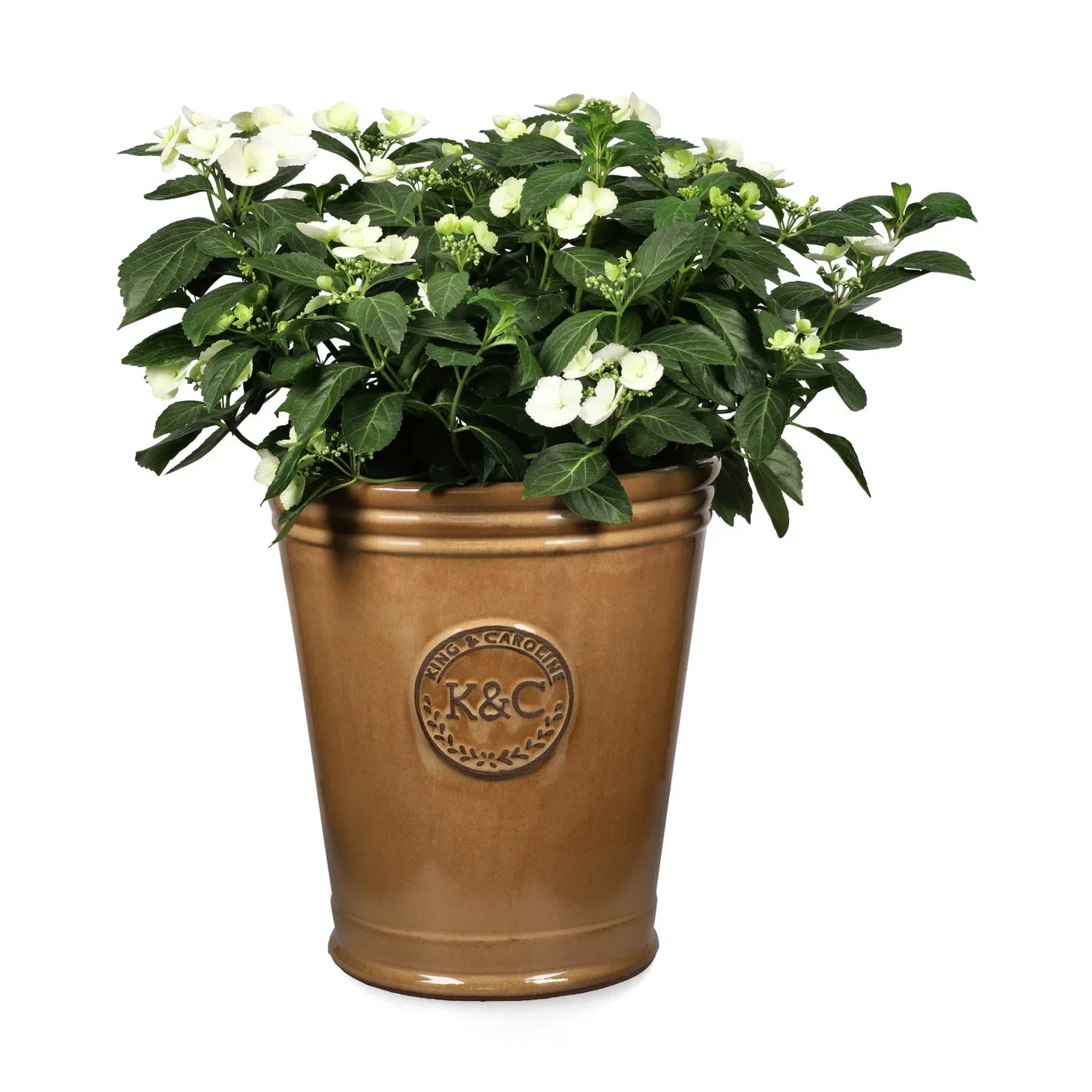 K&C ceramic pot D29 mustard