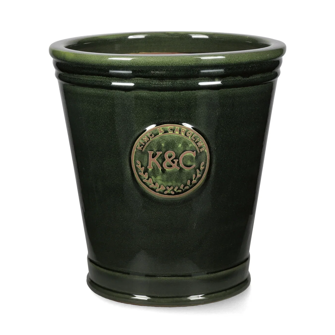 K&C ceramic pot D36 green