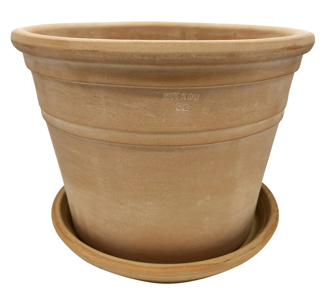 Vaso/Mastello saucer D31 terracotta