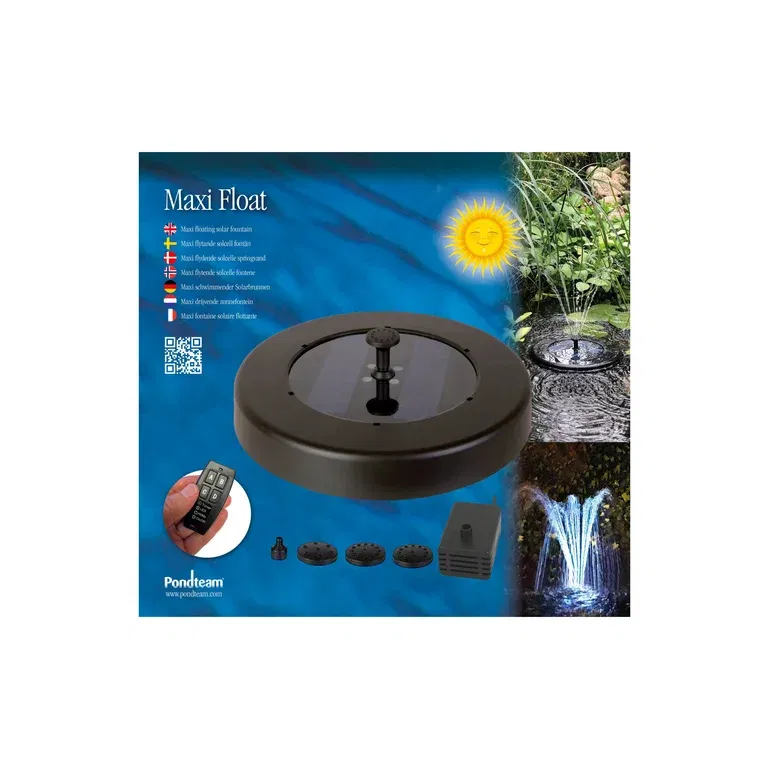 Floating Solar Fountain LED