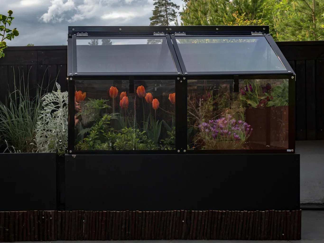 Drivhus til pallekarm