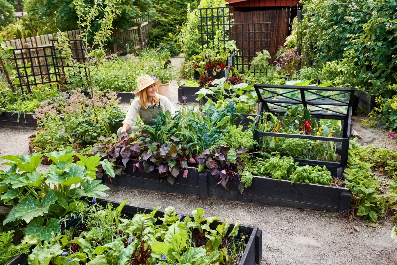 Ingrid Green House 120*80 2024