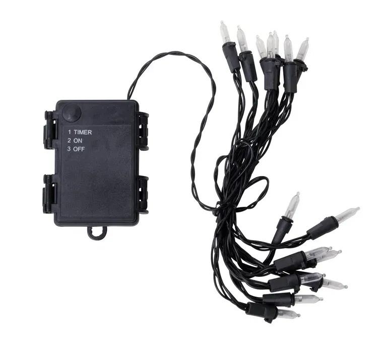 Lyslenke med flammeeffekt