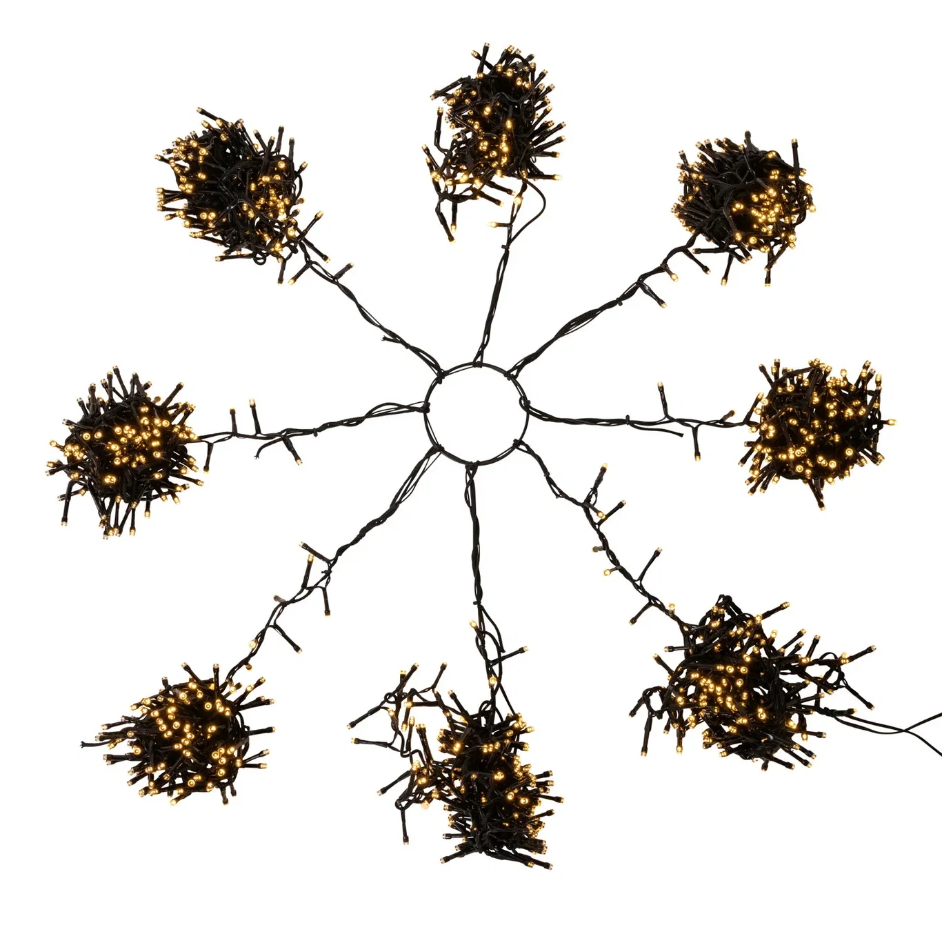 Light chain for pavilion and Christmas tree