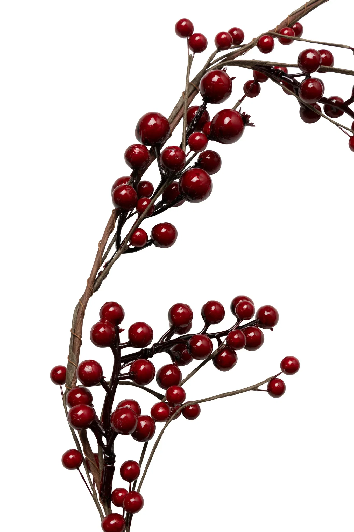 Girlander med bær kunstig