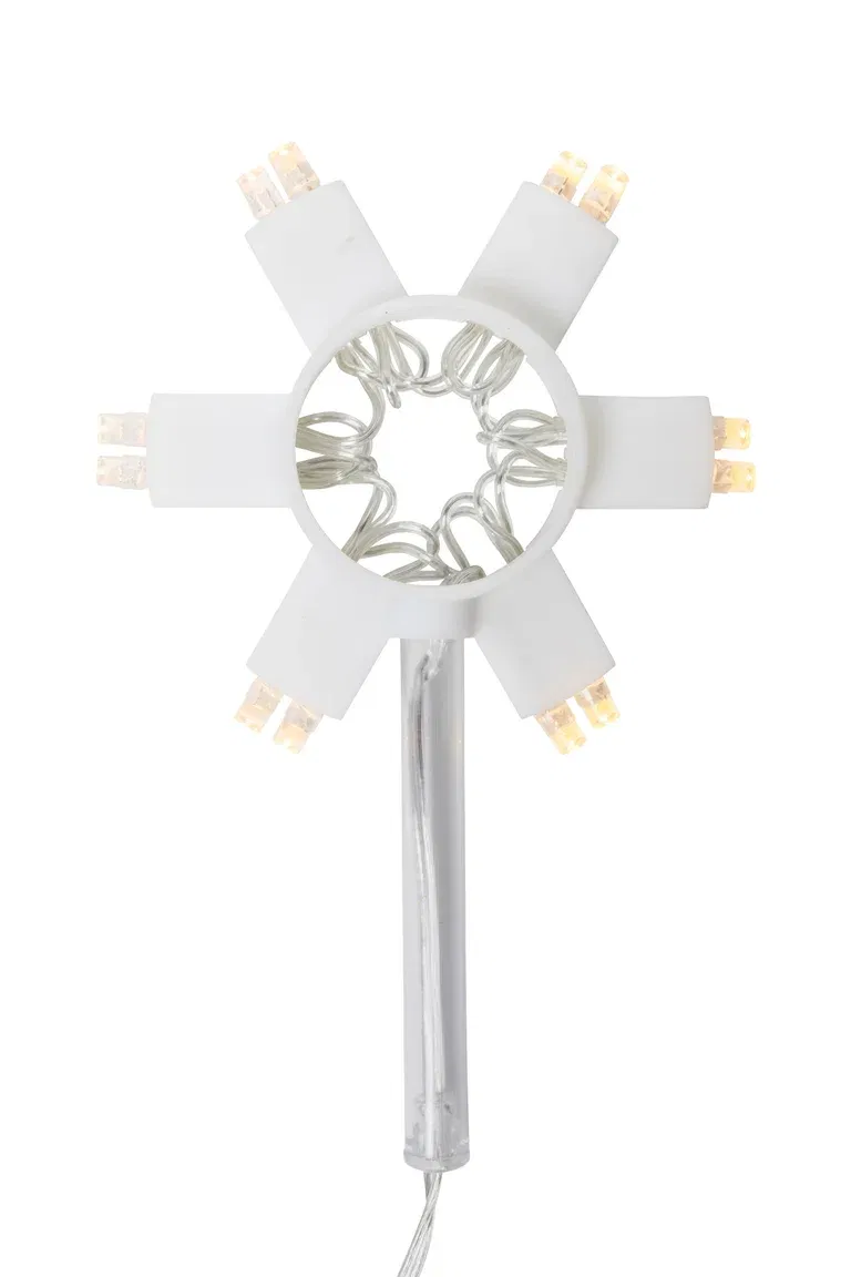 Battery operated light source Advent star