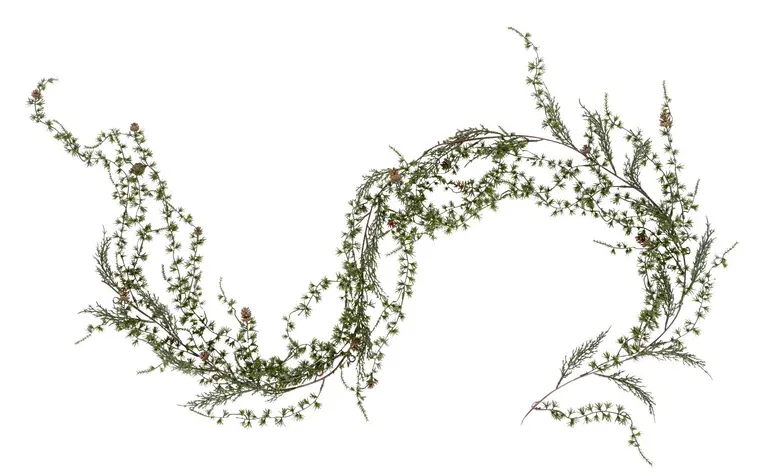 Girlander frostet lerk, kunstig