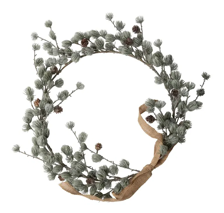 Krans frostet lerk, kunstig
