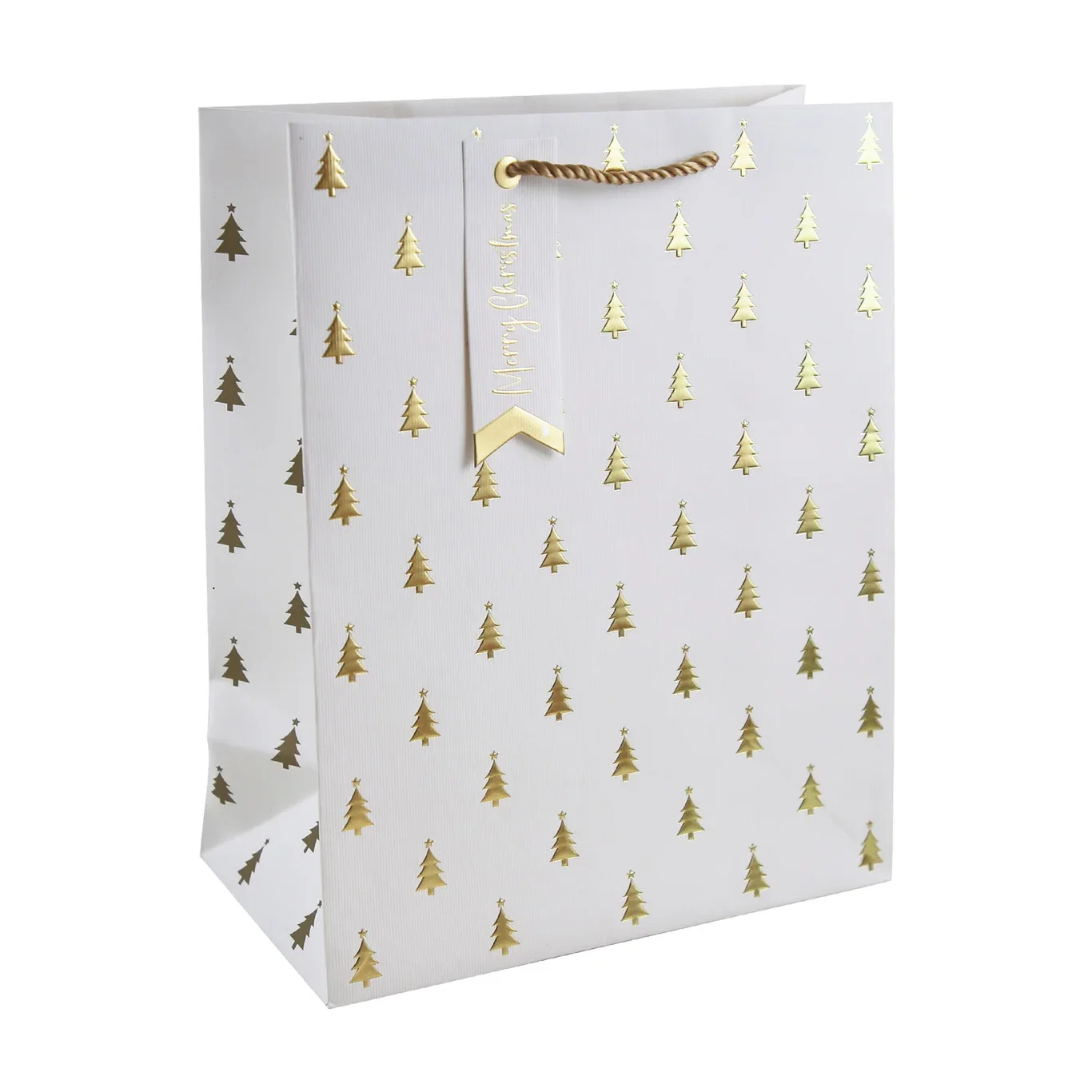 Tree gift bag H33 white