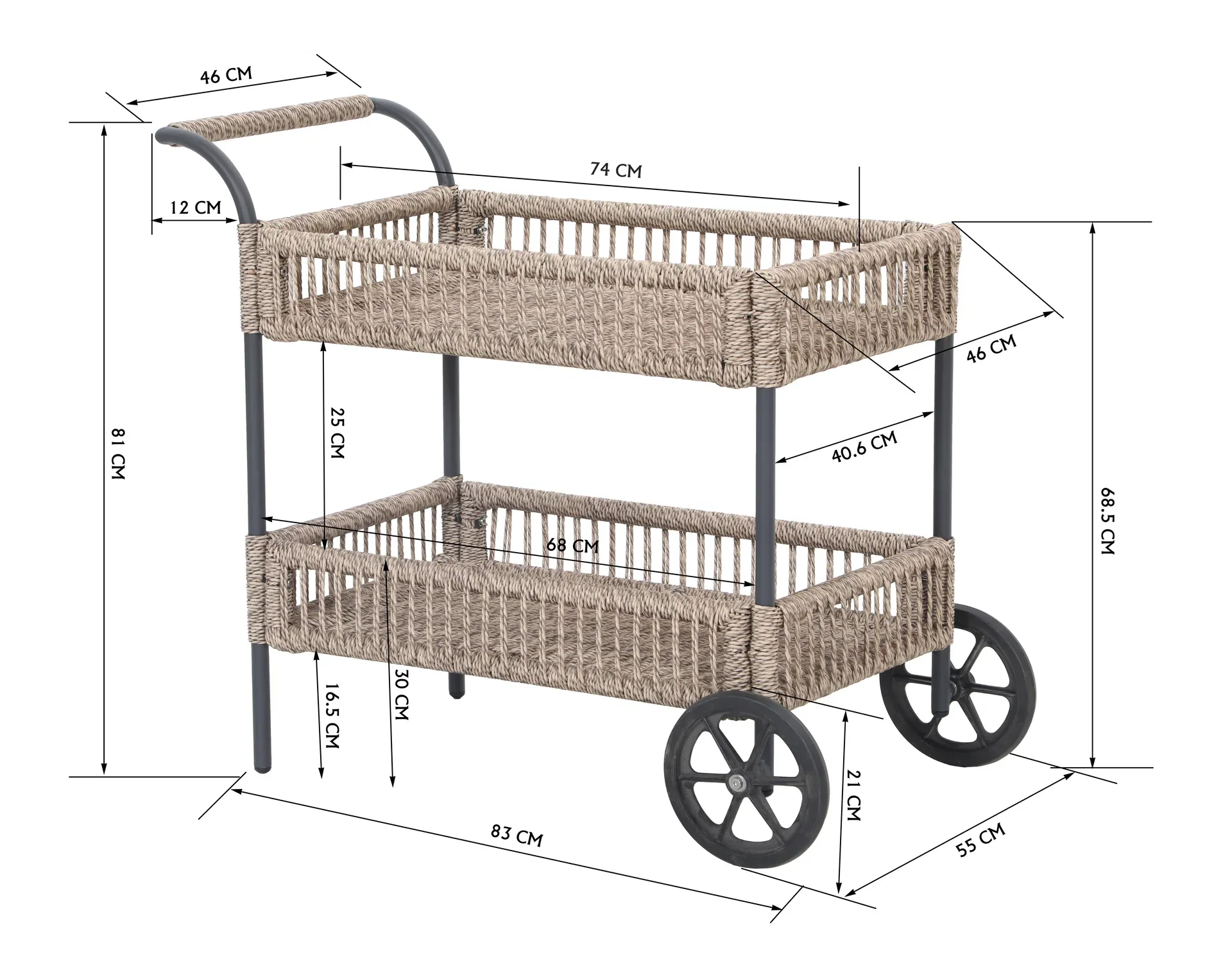 Serveringstralle Vikan