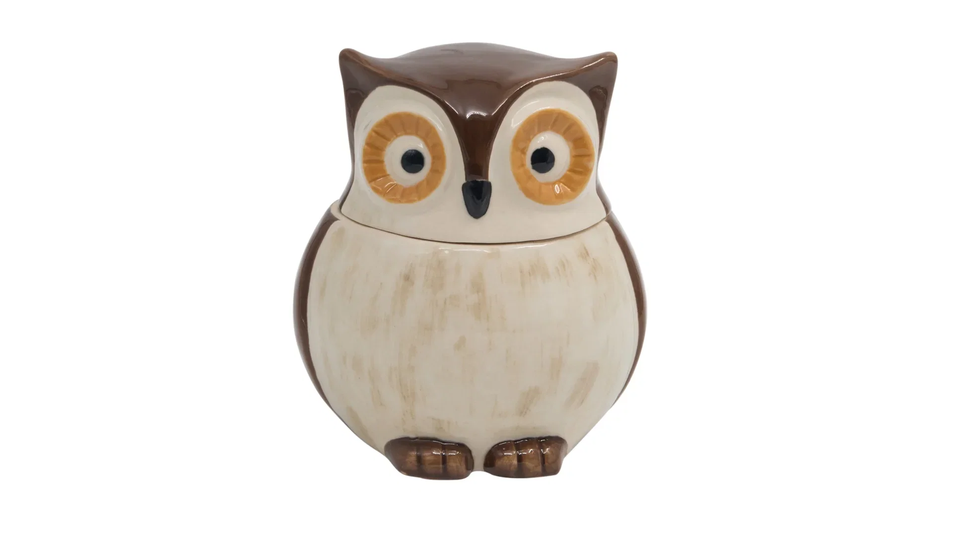 Jar Ceramic Owl