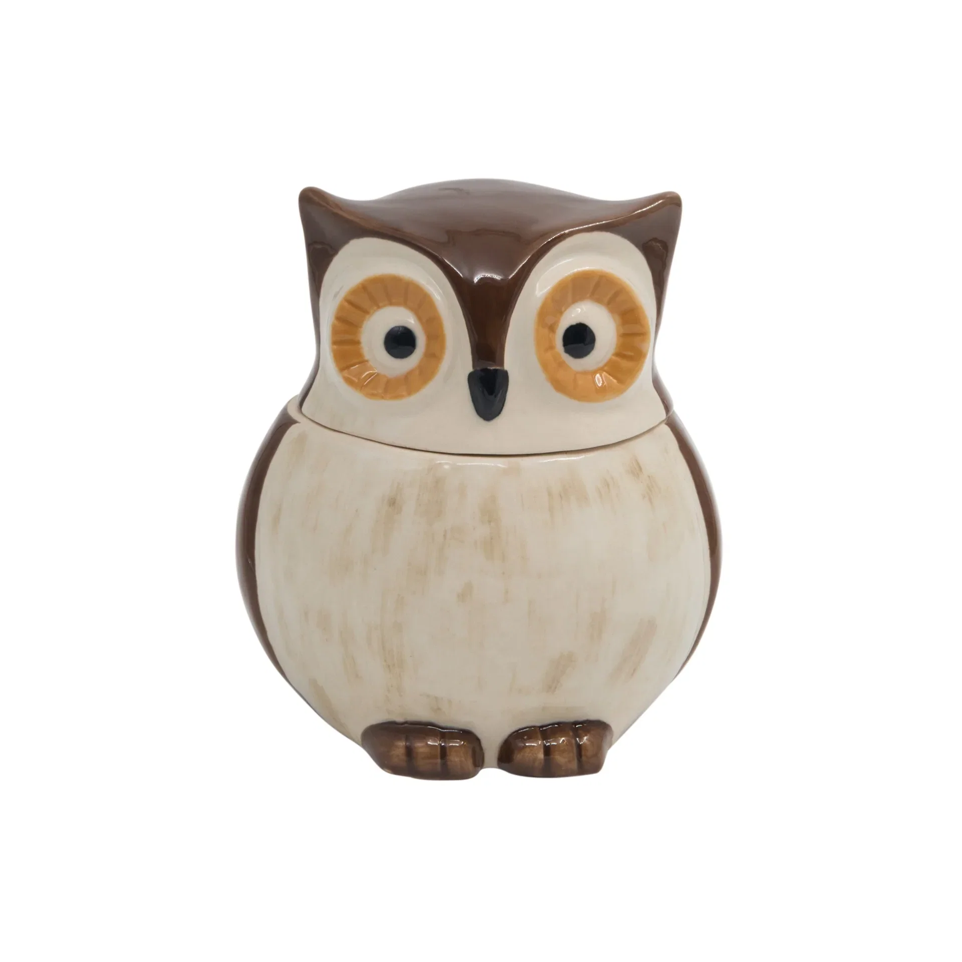 Jar Ceramic Owl