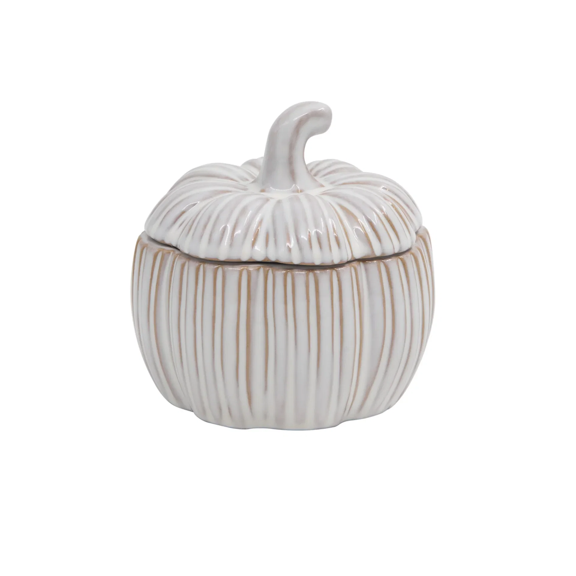 Jar Ceramic Pumpkin