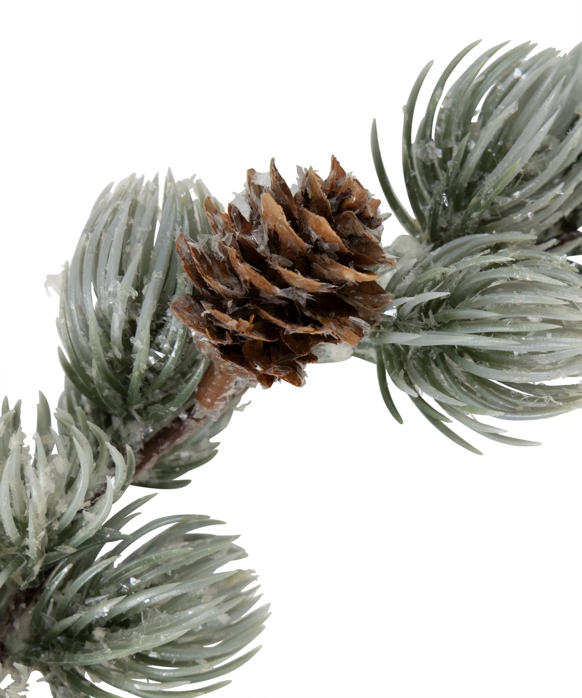 Larch garland with cones, artificial