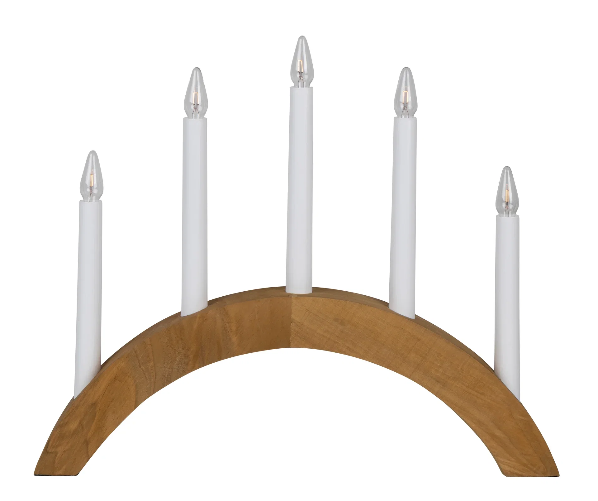 Advent Stick 5 Arm Bow Wood 38CM