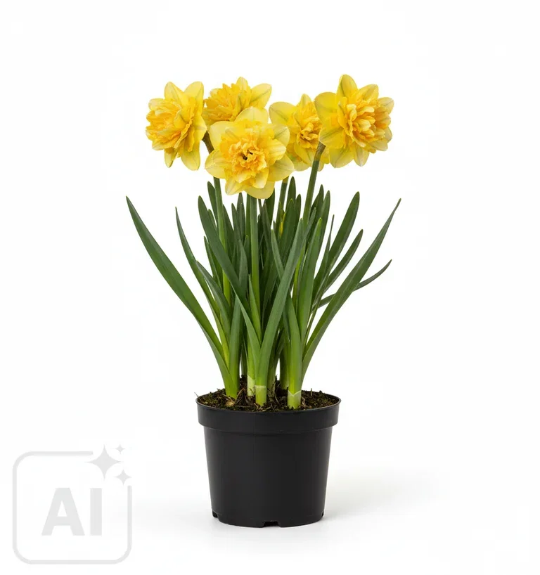 Narcissus Multiflowering Yellow Parrot
