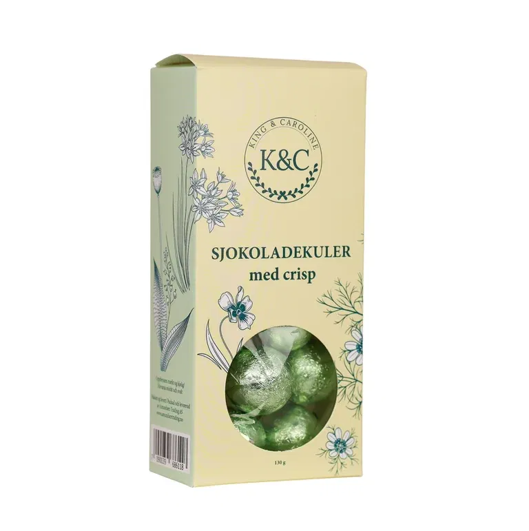 Sjokoladekuler m/Crisp